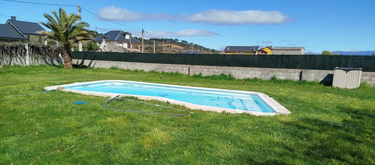 reparación y construcción de piscina en Ponferrada