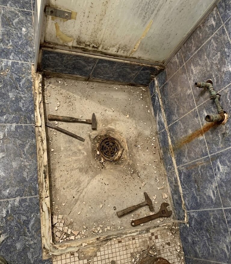 plato de ducha sin reformar